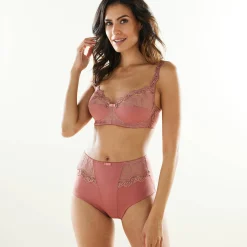 Beha<Confidence Lingerie Beha in microvezel Rima - zonder beugels granaatrood
