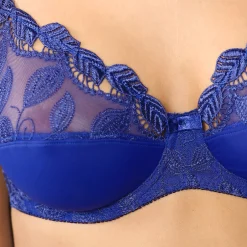 Beha<Confidence Lingerie Beha in microvezel Rima - met beugels blauw
