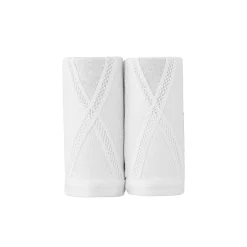 Beha<Blancheporte Beha met kruislinten zonder beugels - set van 2 2 wit