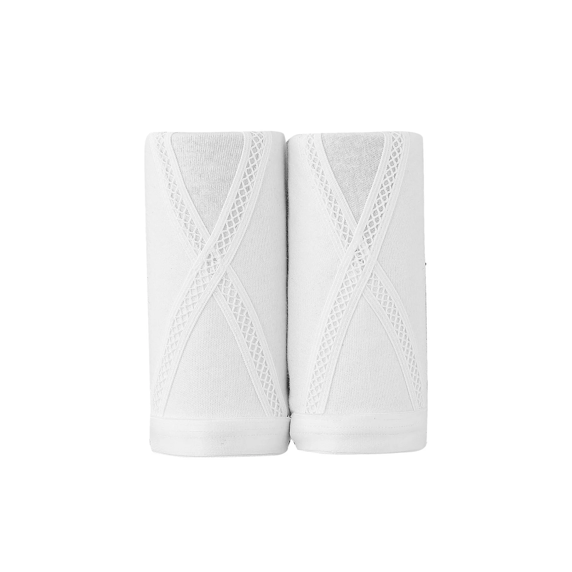 Beha<Blancheporte Beha met kruislinten zonder beugels - set van 2 2 wit