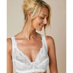 Feestelijke Lingerie|Beha<Confidence Lingerie Beha zonder beugels Cerignola - set van 2 wit + zwart