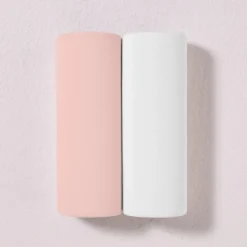 Beha<Blancheporte Beha zonder beugels met sluiting vooraan - set van 2 wit + poeder