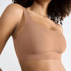 Beha<Sloggi Behatop "Zero Feel 2.0 " in microvezel met tweede huid-effect - zonder beugels huidkleur