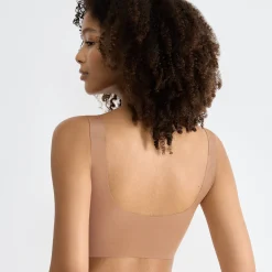 Beha<Sloggi Behatop "Zero Feel 2.0 " in microvezel met tweede huid-effect - zonder beugels huidkleur