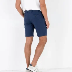 Short En Bermuda<Blancheporte Bermuda chino ceinture arrondie sous le ventre marine