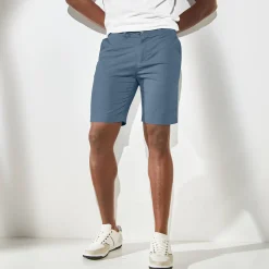 Short En Bermuda<Blancheporte Bermuda chino ceinture arrondie sous le ventre grijsblauw