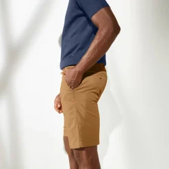 Short En Bermuda<Blancheporte Bermuda chino uni toile sergé stretch morphologie classique karamel