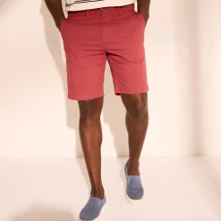 Short En Bermuda<Blancheporte Bermuda chino uni toile sergé stretch morphologie classique grijzig koraal