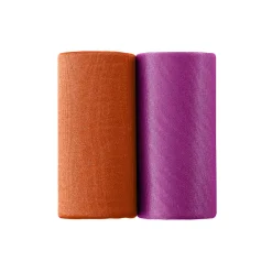 Beha<Confidence Lingerie Beugelbeha met kant Avila - set van 2 paars + oranje
