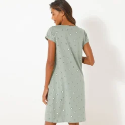 Nachthemd<Blancheporte Bigshirt - set van 2 kaki + roze