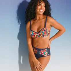 Badmode|Badmode<Blancheporte Bikinibeha Toboki met cups en beugels - balconnetmodel veelkleurig