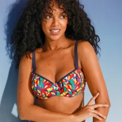 Badmode|Badmode<Blancheporte Bikinibeha Toboki met cups en beugels - balconnetmodel veelkleurig