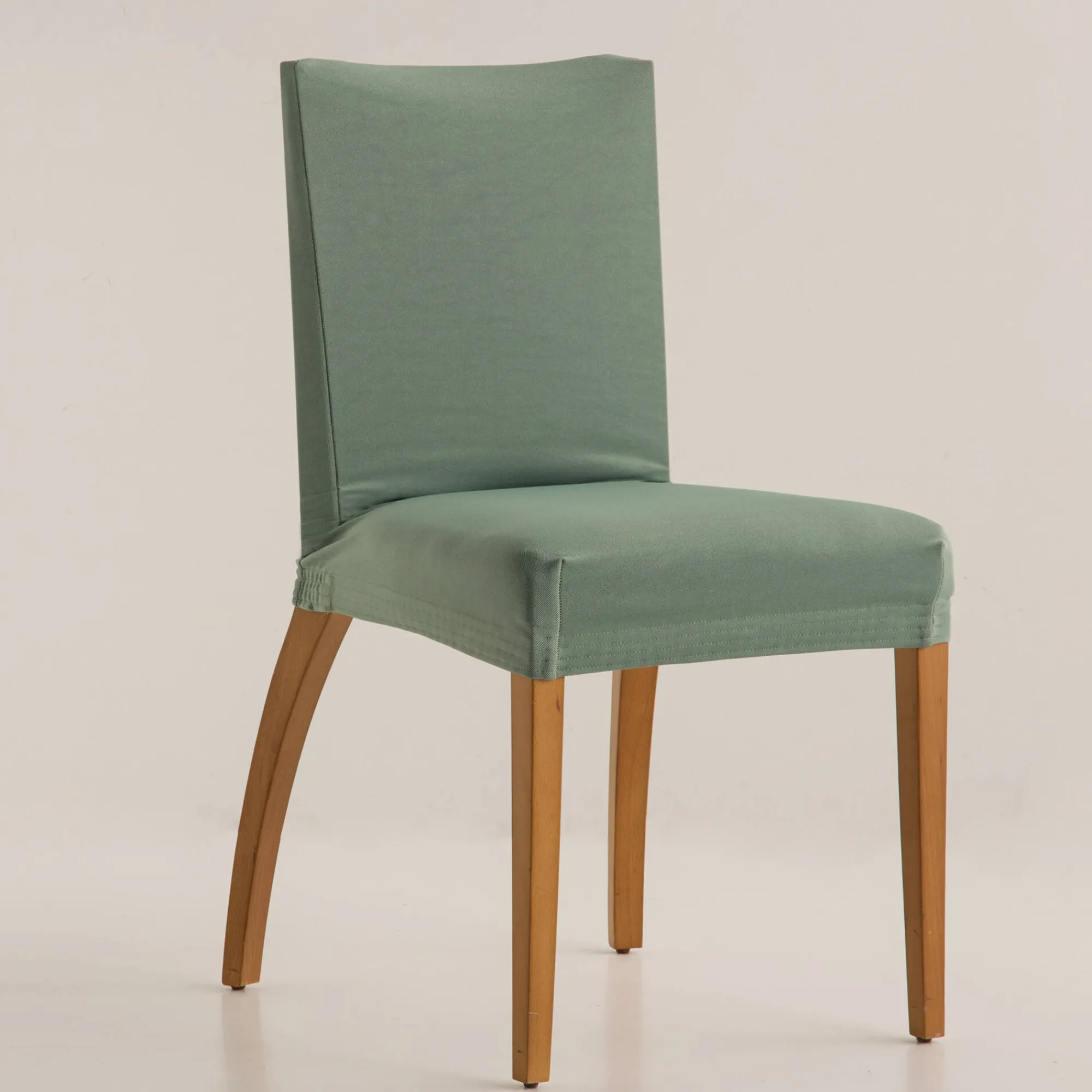 Stoelhoes<Blancheporte Bi-rekbare effen stoelhoes amandel