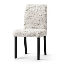 Stoelhoes<Blancheporte Bi-rekbare hoes in microvezel, effen faux-uni effect, voor stoel beige
