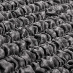 Zitbankhoes<Blancheporte Bi-rekbare hoes in microvezel, effen faux-uni effect voor fauteuil en zitbank antracietgrijs