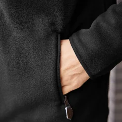 Sweater|Trui En Vest<Blancheporte Blouson in microfleecetricot met rits zwart