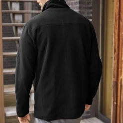 Sweater|Trui En Vest<Blancheporte Blouson in microfleecetricot met rits zwart