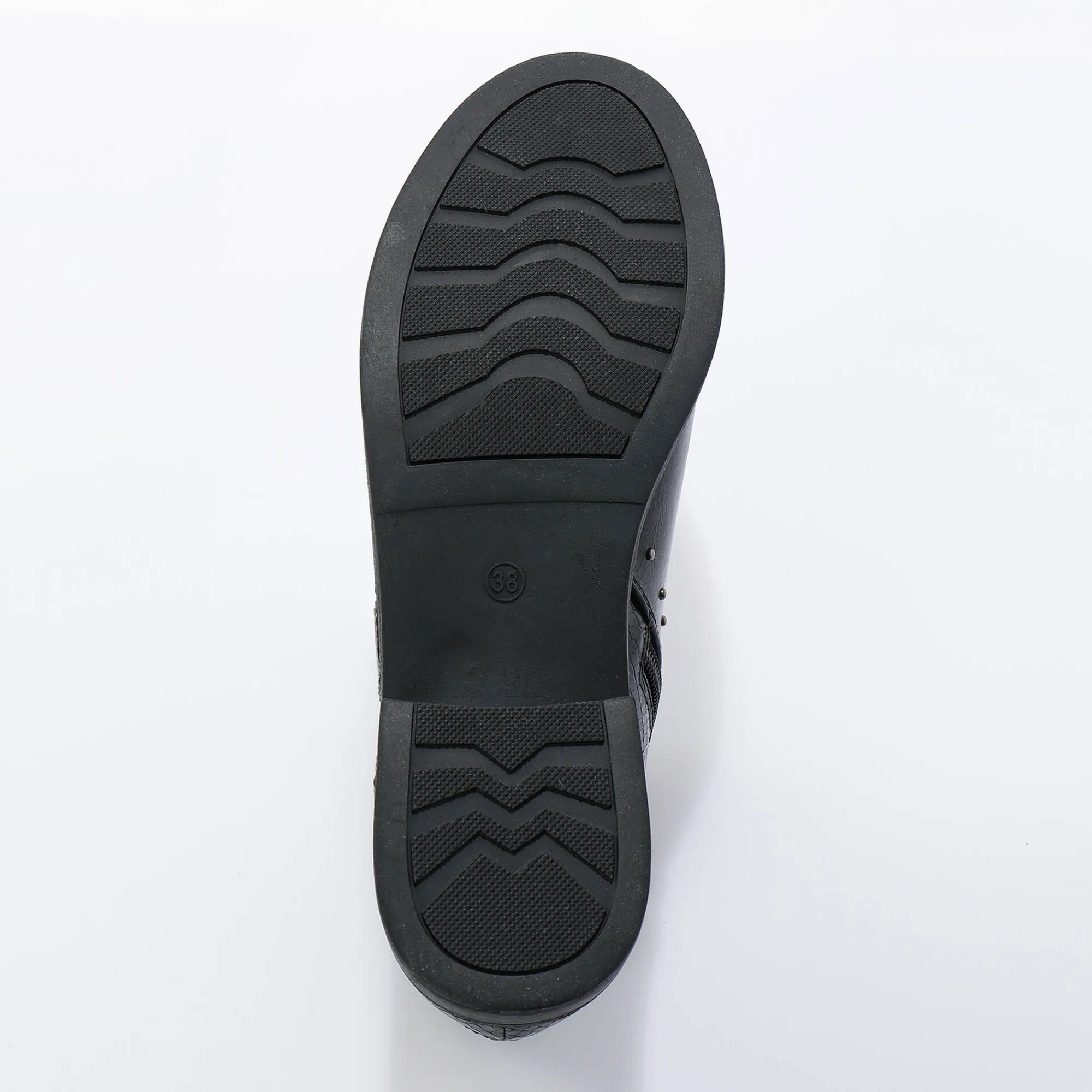 Feestelijke Schoenen|Bottines En Boots<Blancheporte Boots in 2 materialen, rits en sierspijkers zwart