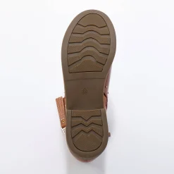 Bottines En Boots|Schoenen<Blancheporte Boots in 2 materialen, rits en sierspijkers karamel