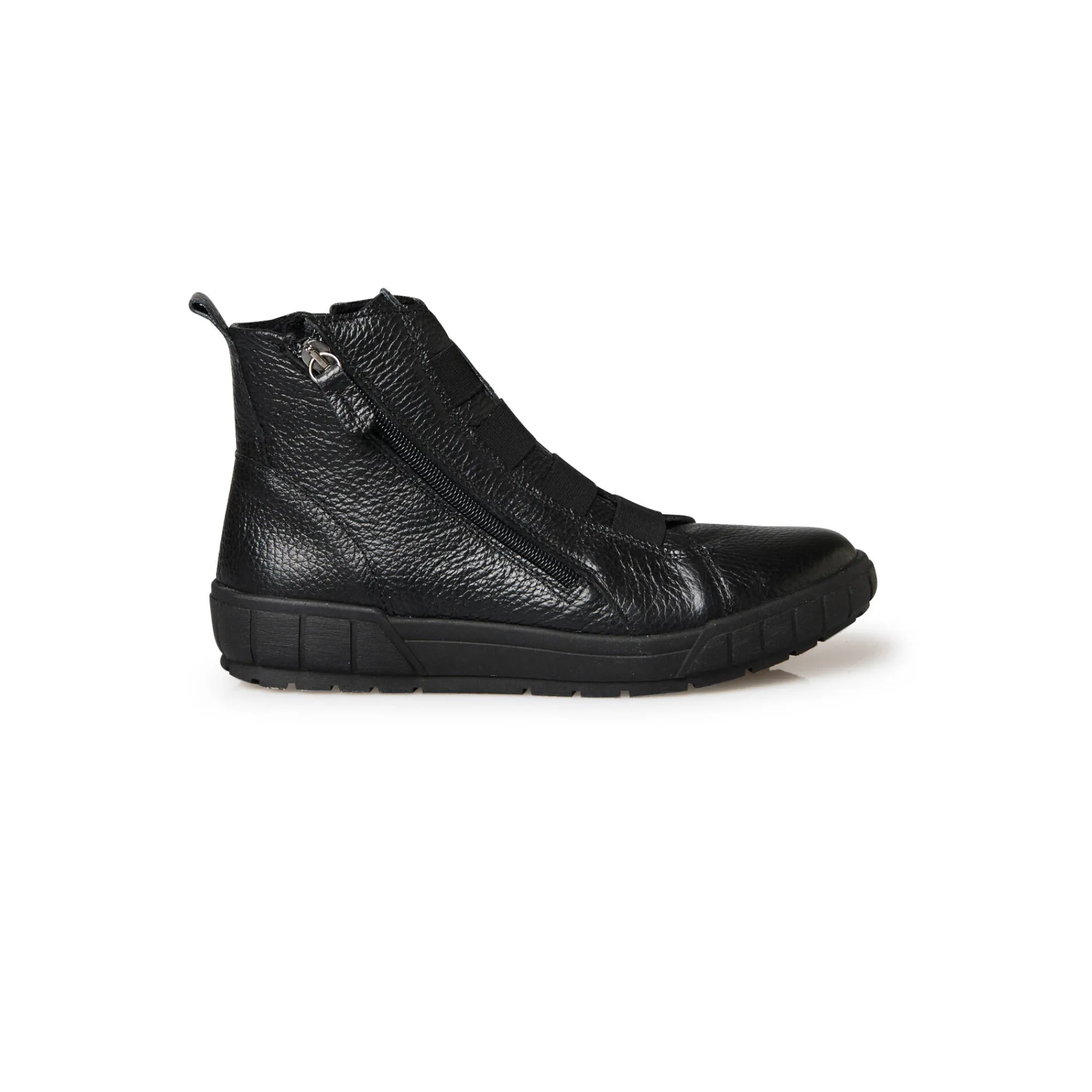 Bottines En Boots|Schoenen<PédiConfort Boots in korrelleer met rekbare veters zwart
