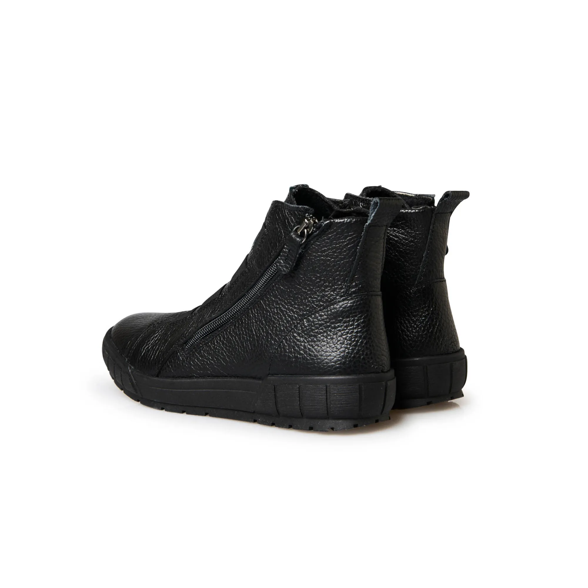 Bottines En Boots|Schoenen<PédiConfort Boots in korrelleer met rekbare veters zwart