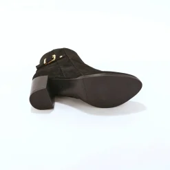 Feestelijke Schoenen|Bottines En Boots<Blancheporte Boots in splitleer met hak zwart