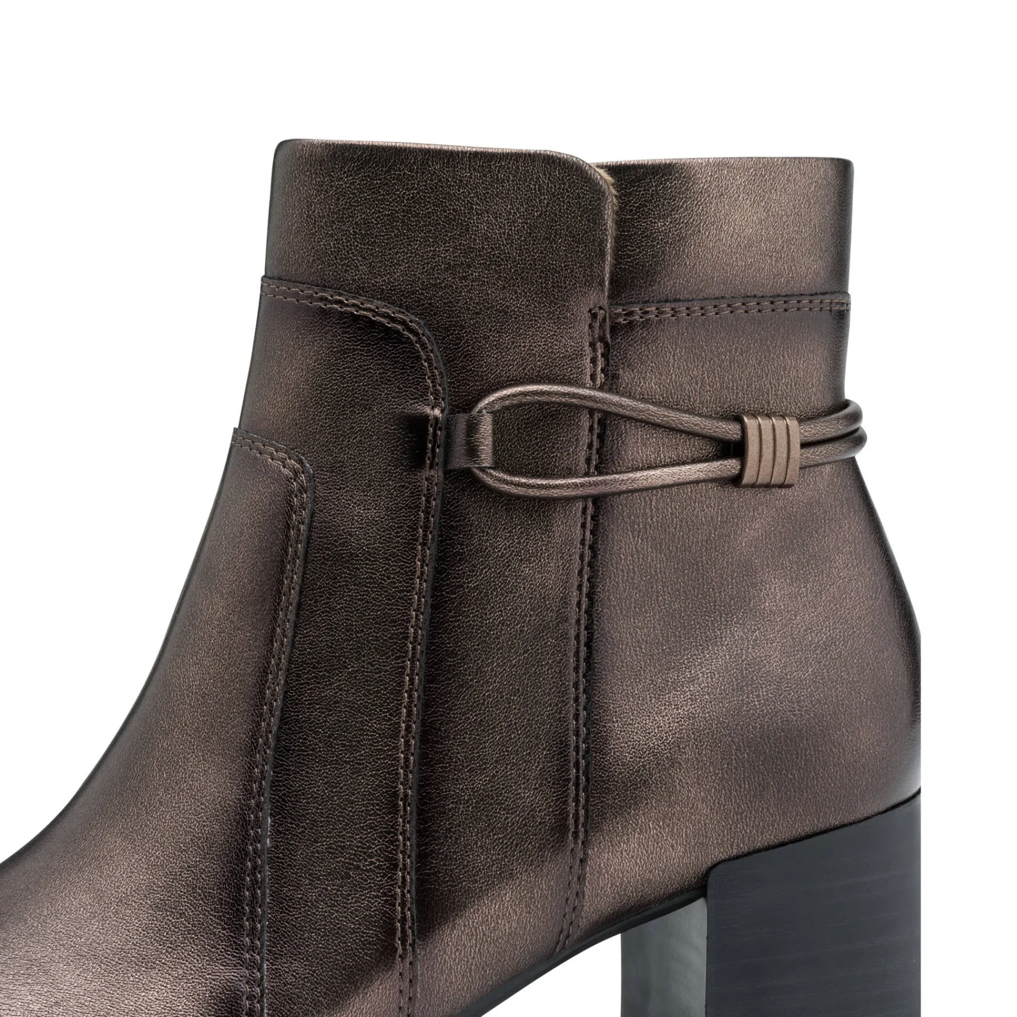 Feestelijke Schoenen|Bottines En Boots<Jana Boots met comfortbreedte bronskleur