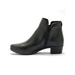 Bottines En Boots|Schoenen<PédiConfort Boots met dubbele rits - comfortabele zool en breedte PÉDICONFORT zwart