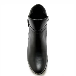Bottines En Boots|Schoenen<PédiConfort Boots met dubbele rits - comfortabele zool en breedte PÉDICONFORT zwart