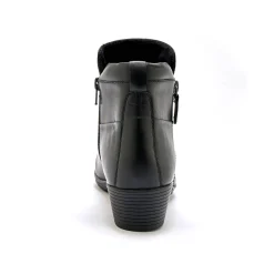 Bottines En Boots|Schoenen<PédiConfort Boots met dubbele rits - comfortabele zool en breedte PÉDICONFORT zwart