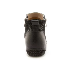 Bottines En Boots|Schoenen<PédiConfort Boots met dubbele rits - verwijderbare comfortzool PÉDICONFORT zwart