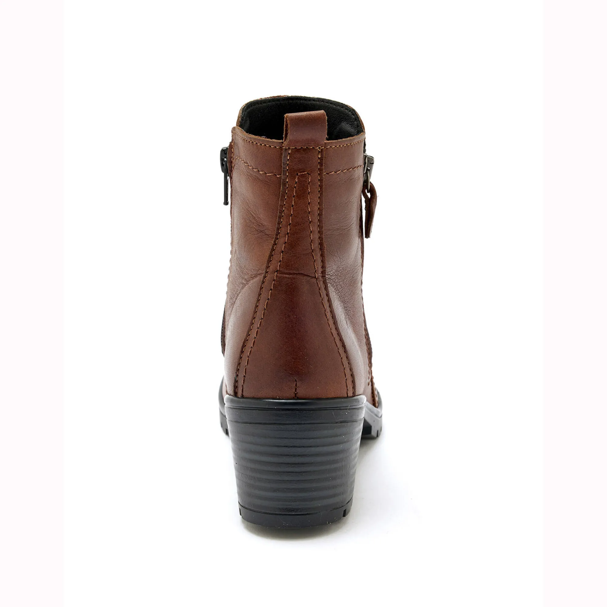 Bottines En Boots|Schoenen<PédiConfort Boots met dubbele rits en comfortbreedte bruin