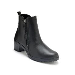 Bottines En Boots|Schoenen<PédiConfort Boots met dubbele rits en comfortbreedte zwart