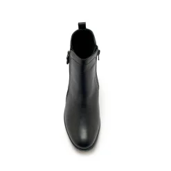 Bottines En Boots|Schoenen<PédiConfort Boots met dubbele rits en comfortbreedte zwart
