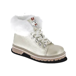 Bottines En Boots|Schoenen<Les Tropeziennes par M. Belarbi Boots met gevoerde rand LACEN goudkleurig