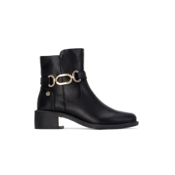 Feestelijke Schoenen|Bottines En Boots<Xti Boots met goudkleurige fantasiegesp zwart