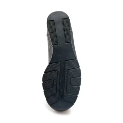 Bottines En Boots|Schoenen<PédiConfort Boots met sleehak en rits in leer en splitleer zwart
