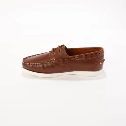 Schoenen|Schoenen Heren<Blancheporte Bootschoenen in leer bruin