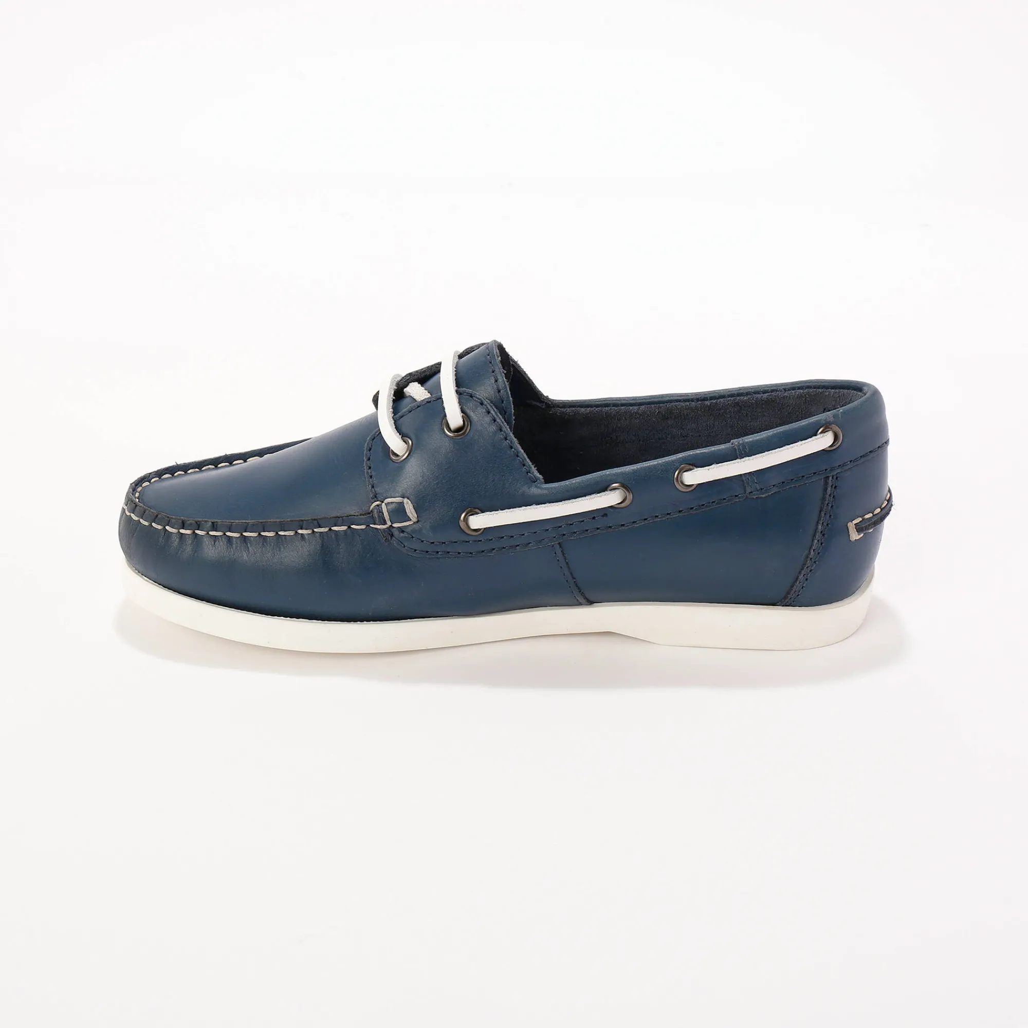 Schoenen|Schoenen Heren<Blancheporte Bootschoenen in leer marine
