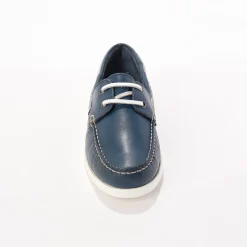 Schoenen|Schoenen Heren<Blancheporte Bootschoenen in leer marine