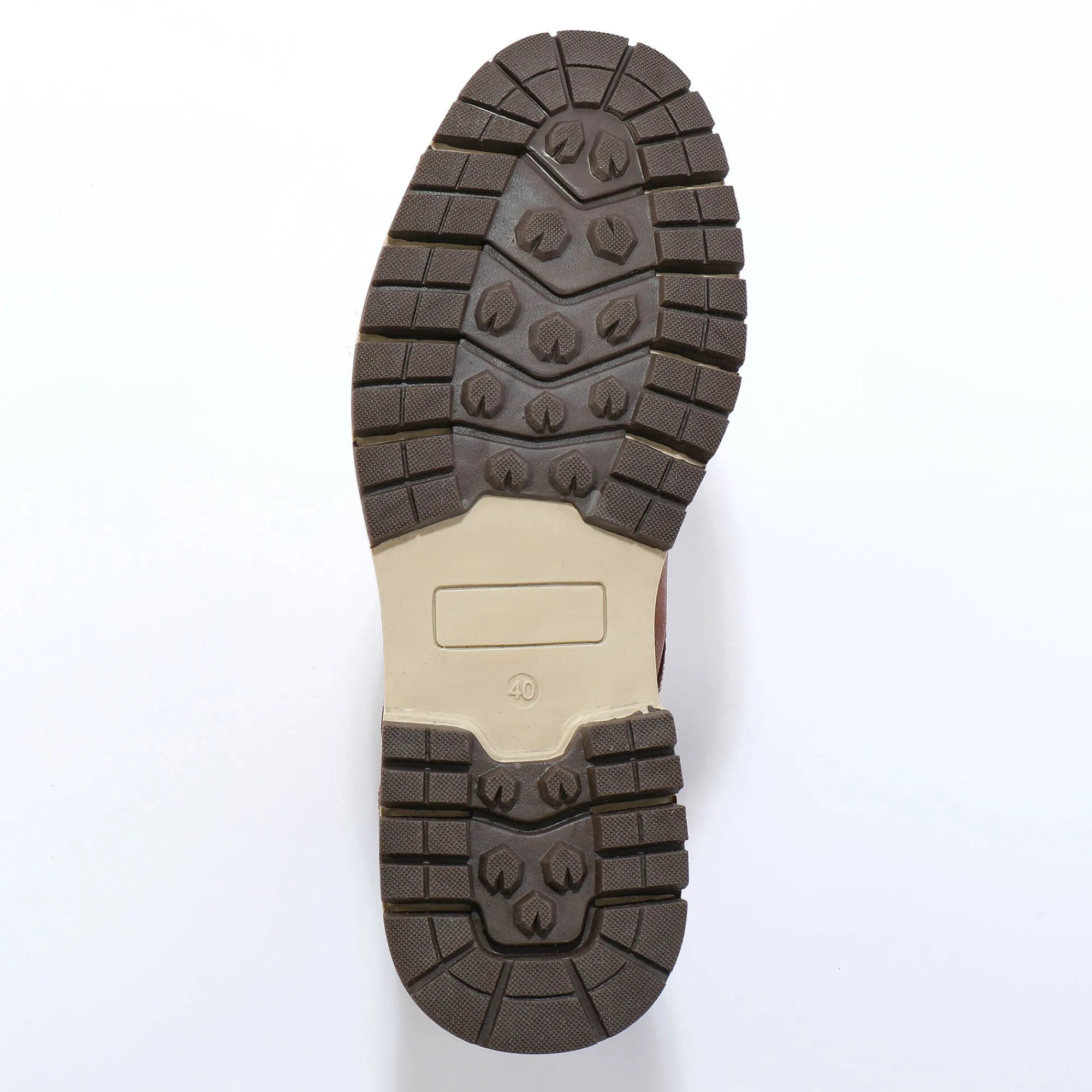 Schoenen|Schoenen Heren<Blancheporte Bottines met veters, leer en velours bruin