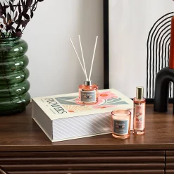 Decoratieartikel<Blancheporte Box met geurkaars en huisparfums roze