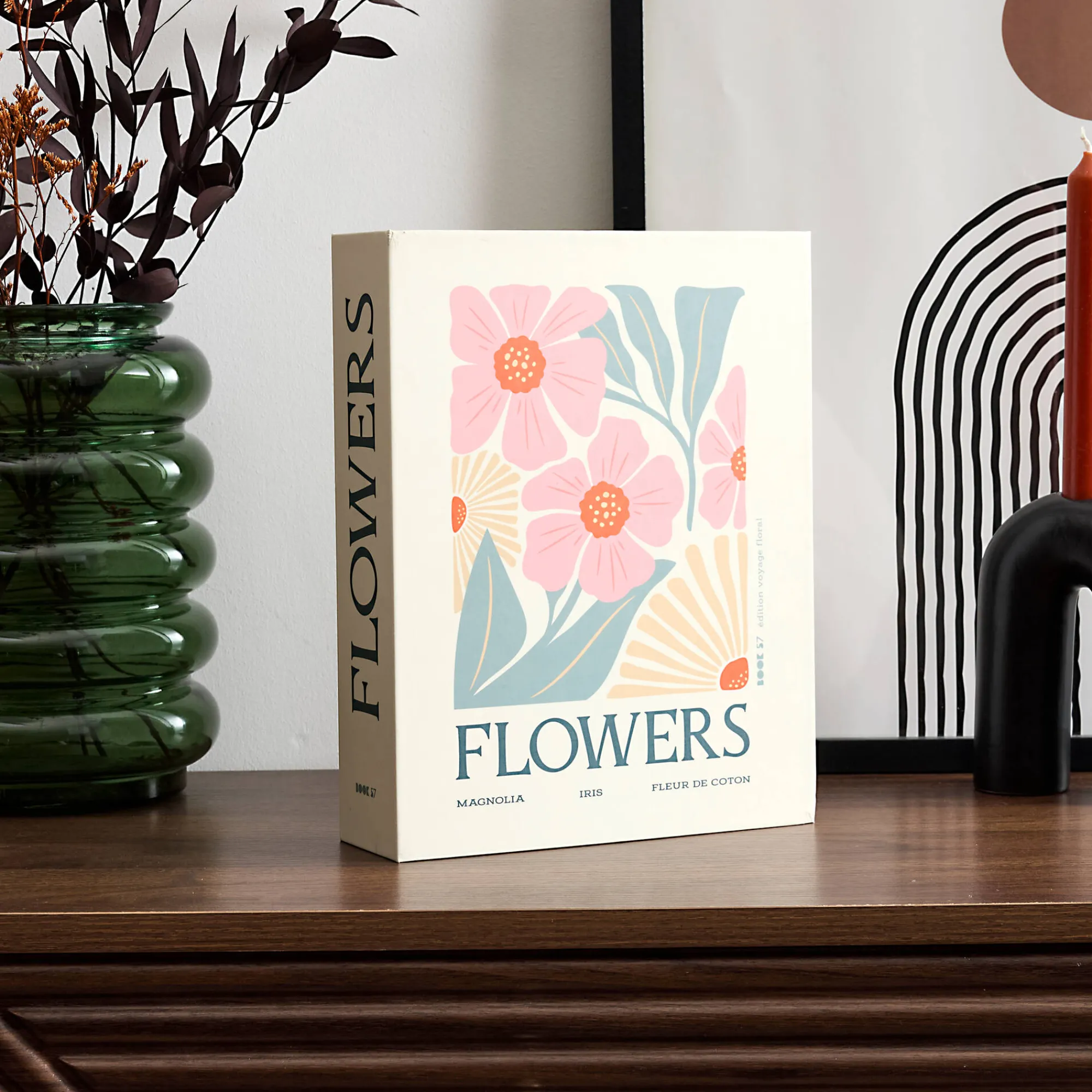 Decoratieartikel<Blancheporte Box met geurkaars en huisparfums roze