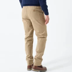 Broek<Blancheporte Broek in ripstop met meerdere zakken, binnenkant in microfleece donkerbeige