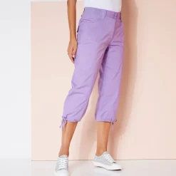 Broek<Blancheporte 7/8-broek met tailleband in tricot parma
