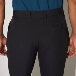 Broek<Blancheporte Broek met verstelbare taille zonder bandplooien - polyester antracietgrijs
