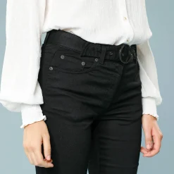 Broek<Blancheporte Broek voor kleine lengtes zwart