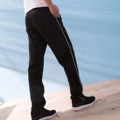 Broek<Blancheporte Broek voor sport en vrije tijd - set van 3 marine + zwart + grijs