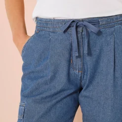 Jeans<Blancheporte Cargojeans, licht denim stone