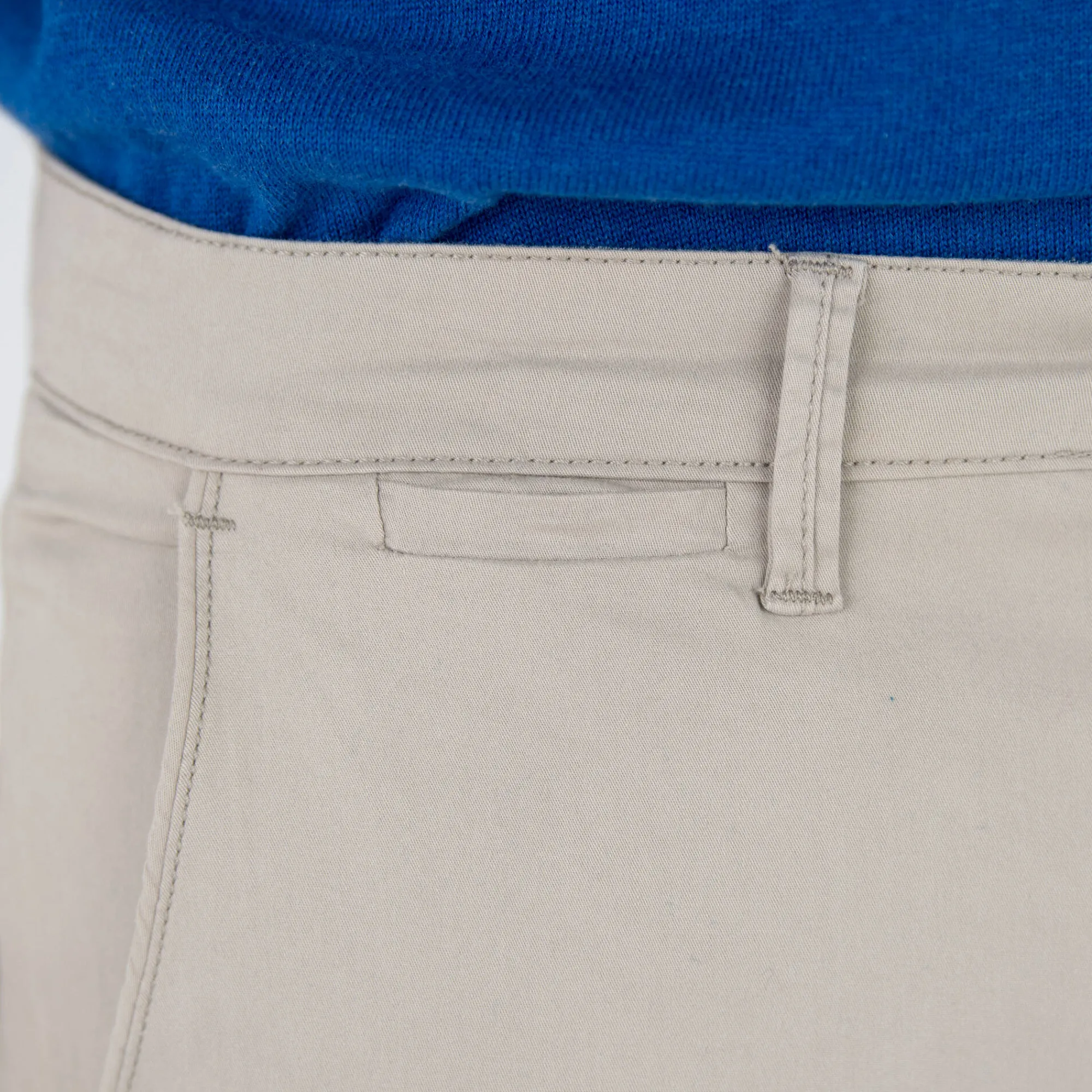 Broek<Blancheporte Chino broek in keperstof beige